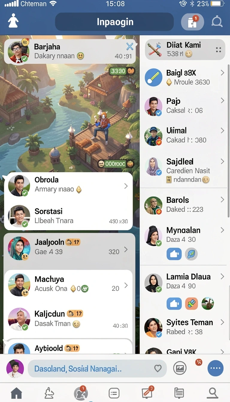 Pratinjau layar Review Aplikasi mpoid